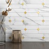 M MOFIT Stone Kitchen Backsplash Peel and Stick Tile Stickers