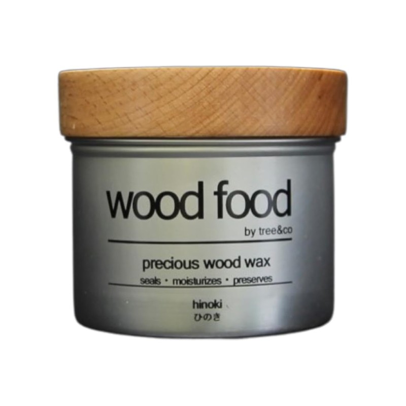 Natural 100% Additive-Free Woodfood Beeswax for Carpentry Cypress Scent (Care