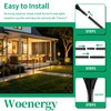 Solar Torch Lights,96LED Flickering Flame,43Inch IP65 Waterproof 4Pack