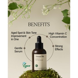 ABOUT ME Kakadu C Uneven Tone Serum – Korean 70.2% Kakadu Plum Extract Vitamin C Serum for All Skin Types – Daily Tone Evening with Niacinamide & Tranexamic Acid – Korean Skin Care – 1.69oz, 50ml