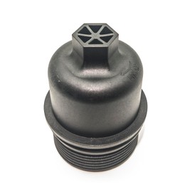 AMCC Oil Filter Housing Cap Compatible with Chrysler Dodge Jeep Ram - 200, 300, Challenger, Charger, Durango, Grand Caravan, Journey, Cherokee, Grand Cherokee, Wrangler, More Replaces:68191350AA