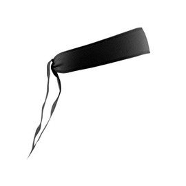 AERO|TECH|DESIGNS | Rush Headband | Moisture Wicking Tie Sweatband | Unisex Adult | One Size | Black