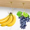 Ninsula 2P Banana Hook, Magnetic Foldable Banana Hanger, Self Adhesive