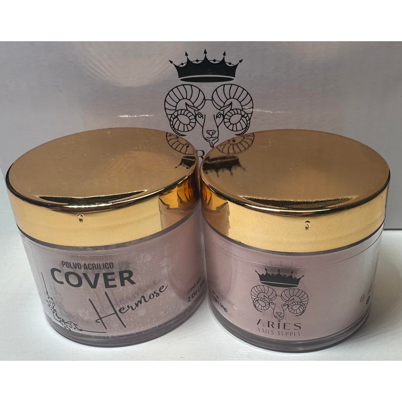 Aries Nails Cover Hermose 2oz Glossy Nail Powder Beige