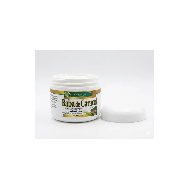 Crema Refrescante Facial Y Corporal De Baba De Caracol 120
