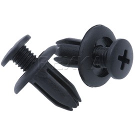 Rexka Push-Type Retainer Clips for Mazda 9926-50-625 Toyota 90467-06017 (Pack of 30)