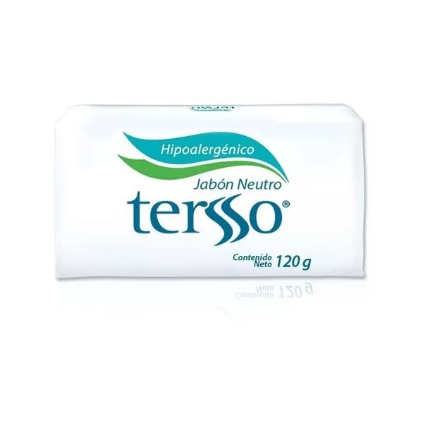 Tersso Jabón Neutro 1 Pieza De 120g Hipoalergénico