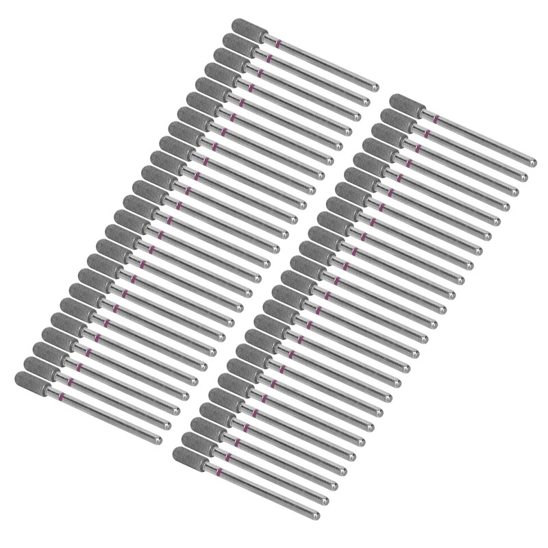 50pcs Carborundum Nail Drill Bits Remove Dead Skin Universal Nail