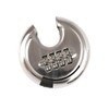HMF 3502-09 Discus Padlock, 4 Digits Combination Lock, Outdoor, 7