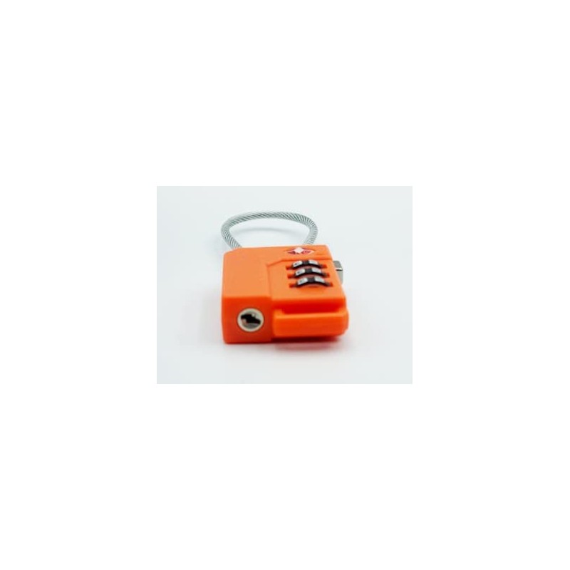 INEWTECK Orange 3 Digit TSA Security Combination Lock, for Luggage,