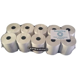 EPOSBITS® Brand Rolls to Fit Sharp XE-A217B XEA-217B XEA217B XEA217 XE-A217 XEA-217 B Cash Register - 10 Rolls