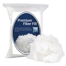 Bupete 100g/3.5oz Polyester Fiber Fill, Premium Fiber Fill Stuffing, Fluff Stuffing High Resilience Fill Fiber for Stuffed Animal Crafts, Pillow Stuffing, Cushion Stuffing