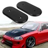 2 Pcs AC Delete Firewall Hole Plug Aluminum Car AC