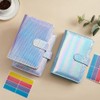 tooloflife A6 PU Leather Notebook Binder Suit Refillable 6 Ring