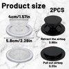 2Pcs Phone Grip, Phone Hand Holder Collapsible Cellphone Finger Grip