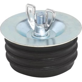 Master Plumber Q1108D, Test Plug, 3-Inch, Includes Wing Nut