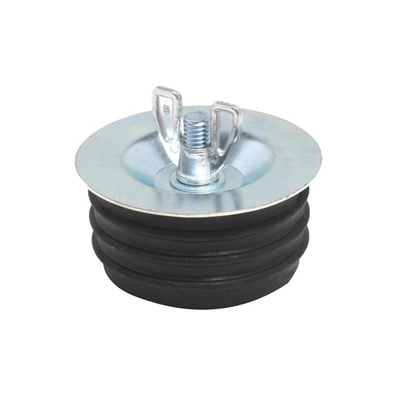 Master Plumber Q1108D, Test Plug, 3-Inch, Includes Wing Nut