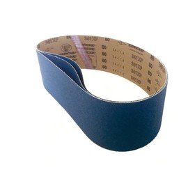 Starcke Premium 4 x 36 Zirconia Cloth Sanding Belts | For Wood, Metal & Composites (100 Grit, 9 Pack)