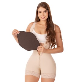 SHAPE CONCEPT Fajas Colombianas Tabla Abdominal Flattening Liposuction Abdomen Support Board Post Surgery SCA004 (Negro)