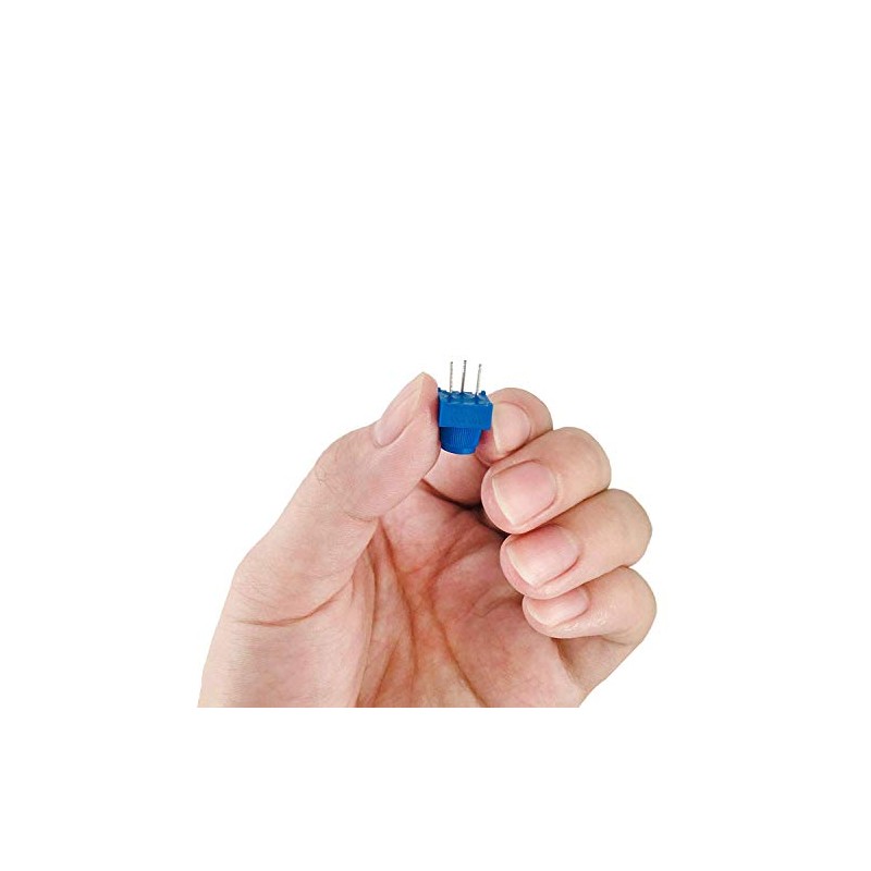 MCIGICM (10 Pcs) 10K Ohm Breadboard Trim Potentiometer kit with