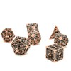 ZERMAL Metal DND Dragon Dice Set Dungeons and Dragons for