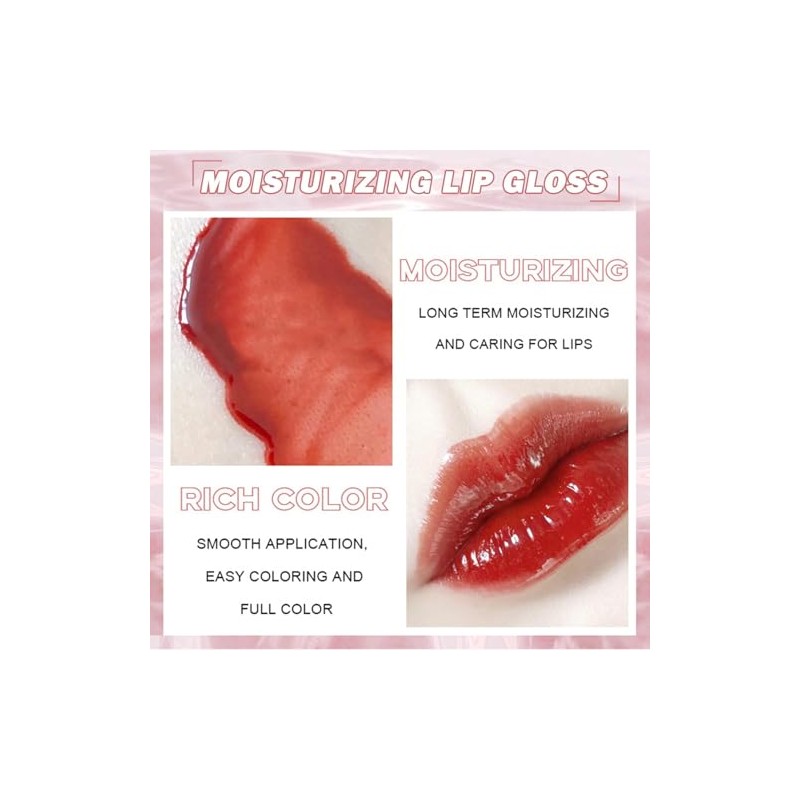 Brillos De Labios Hidratante 4PCS Nude Lip Gloss Líquido Lápiz