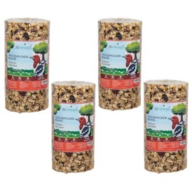 JCs Wildlife Woodpecker Blend Premium Bird Seed 2 lb Small Cylinder (4 Cylinders)