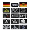 Pack of 15 Tactical Patches, Funny Military Emblem Patch, Embroidery