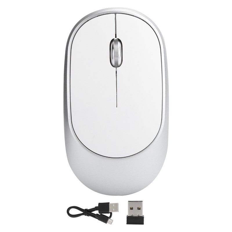 Wireless Mouse DPI Adjustable Chargable Optical Computer External Device with