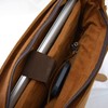 Stylish Buff Leather Messenger Bag - Leather Laptop bag
