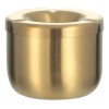 Luxury Set 2 Ceniceros Acero Inoxidable De Mesa Deposito De