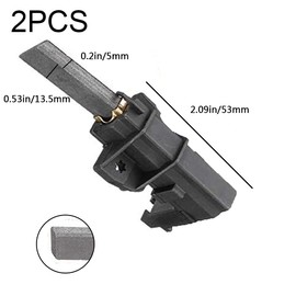 Washing Machine Carbon Brushes Waterproof Carbon Brush Replacements Multipurpose Motor Carbon Brushes for Washing Machine