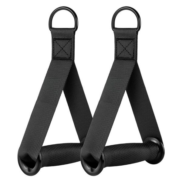 Colaxi Cable Machine Handles Resistance Band Grips Heavy Duty Exercise