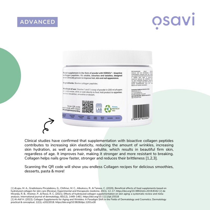 Osavi Collagen Peptides - Hair, Skin & Nails - 150