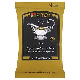 Custom Culinary PanRoast Country Gravy Mix, 20 Ounce -- 6 per case.