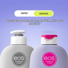eos Shea Better Loción corporal Vanilla Cashmere, cuidado de la piel con humedad las 24 horas, ligera y no grasosa, karité natural, vegano, loción corporal de vainilla, 16 onzas líquidas