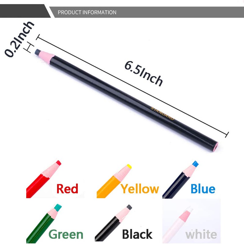 Lohas Select 12 Pieces Sewing Mark Pencil Tailor's Marking and