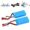 7.4V 1500mAh Lithium Batteries 15C T Plug Model Battery for