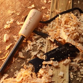 Ember Rock Fire Steel Survival Outdoor Equipment - Fire Starter, Fire Rod & Fire Striker with Premium Quality Magnesium Rod - Fire Iron with Flint for Any Survival Equipment