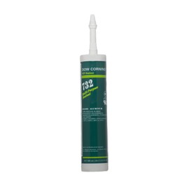 Dow Corning 1891987 732 Aluminum Multi-Purpose Sealant, -60 to 180 Degree C, 300 mL