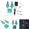 LiebeWH Kit de Soldadura de Árbol de Navidad 3D LED