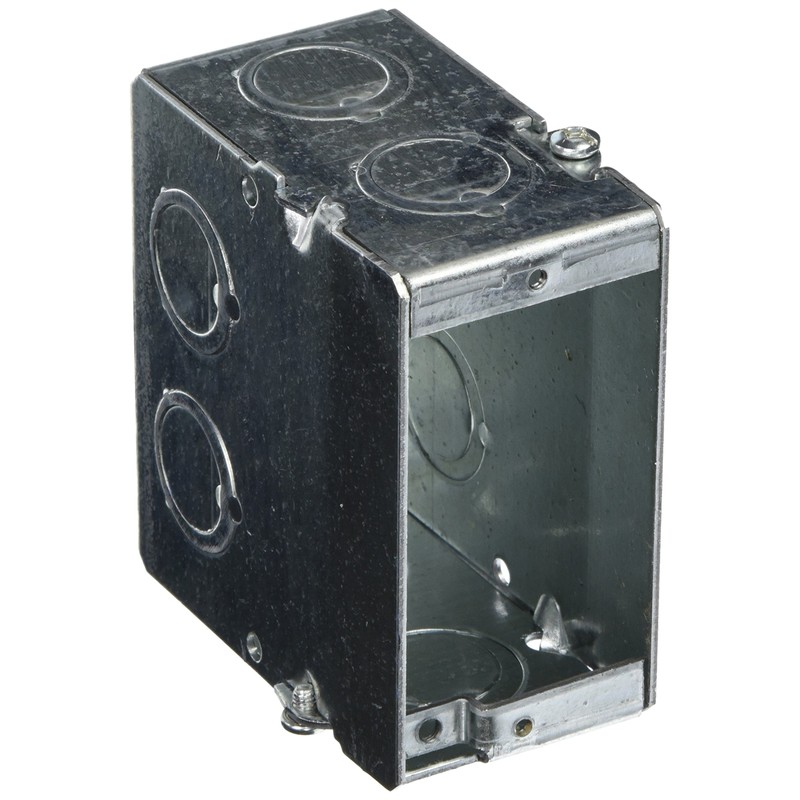 Raco Hubbell 689 1-Gang Masonry Box, Gangable, 3-1/2 in. Deep,