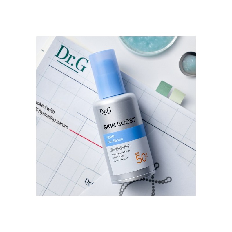 Dr.G Skin Boost PDRN Sun Serum 50ml + (GIFT) Black