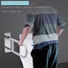 FlySkip Fold Down Grab Bar - 24" Stainless Steel Flip-Up