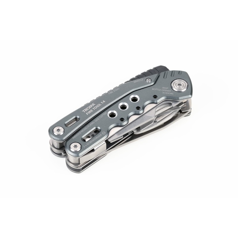 Troika Fire Tool 14 - TOL45/GY - Multifunctional Tool with