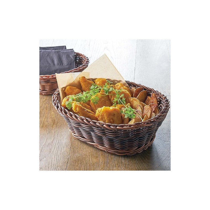 Nagao 01018120 Basket, Washable Basket, Economy, Oval Shape, 7.9 inches
