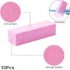 10 Pieces Nail Sanding Blocks Nail Polishing Blocks 4-Sided Manicure
