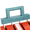 100A 4 Pole Disconnect Knife Switch AC 380V ABS Copper