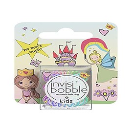 Invisibobble 37910IB Anillo de Pelo Kids Princess Sparkle, 3 pz