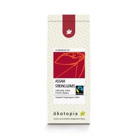 Ökotopia Assam Strong Leaves Black Tea Pack of 5 x 75 g